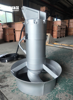 厌氧池选择潜水搅拌器SR4630SF 1.5kw耦合式不锈钢污水推进搅拌机