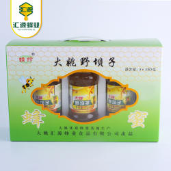 云南特产  大姚野坝子蜂蜜3*350g/盒 礼盒装 厂家直销