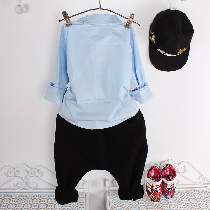 Chemise garcon à manche longue - Ref 2075575 Image 3