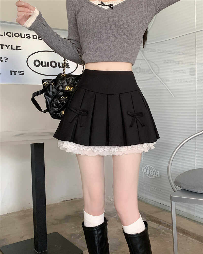 裙裤百褶裙短裙百搭A型