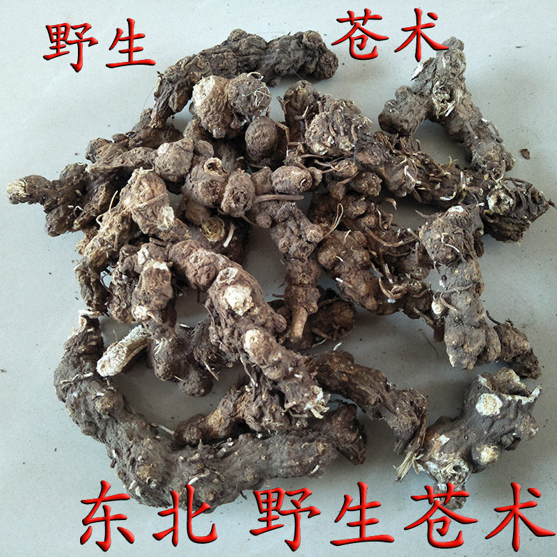 东北野生苍术 枪头菜根 苍术 野生苍术 枪头菜 500克 苍术整根
