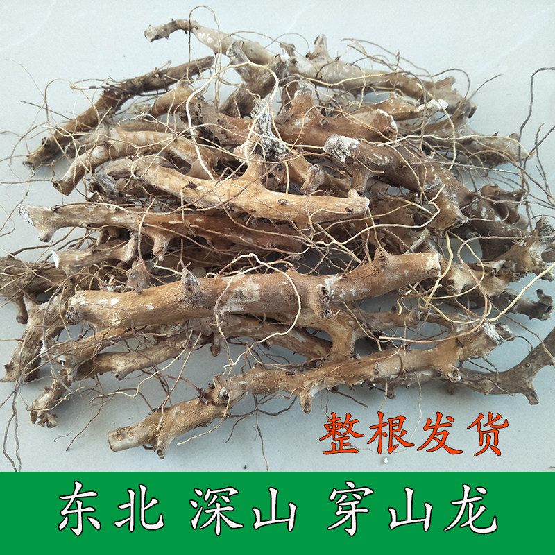 东北深山穿山龙 地龙骨 穿龙薯蓣 穿地龙 穿龙骨 整根晒干 500克 - 实物图