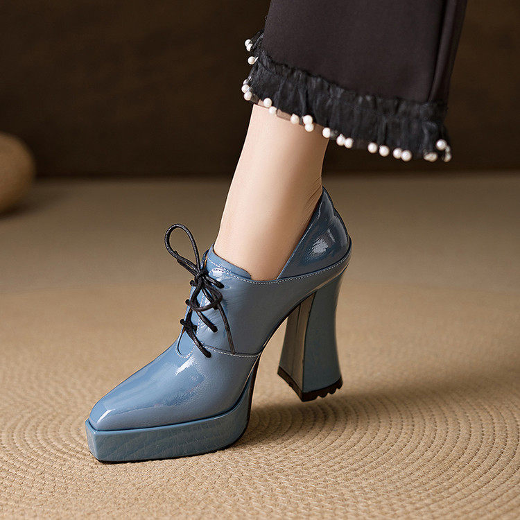 2026春秋深口系带欧美风通勤时装超11cm尖头细跟高跟单鞋女,女鞋,深口单鞋,淘宝优惠券,粉丝福利购,淘宝优惠卷