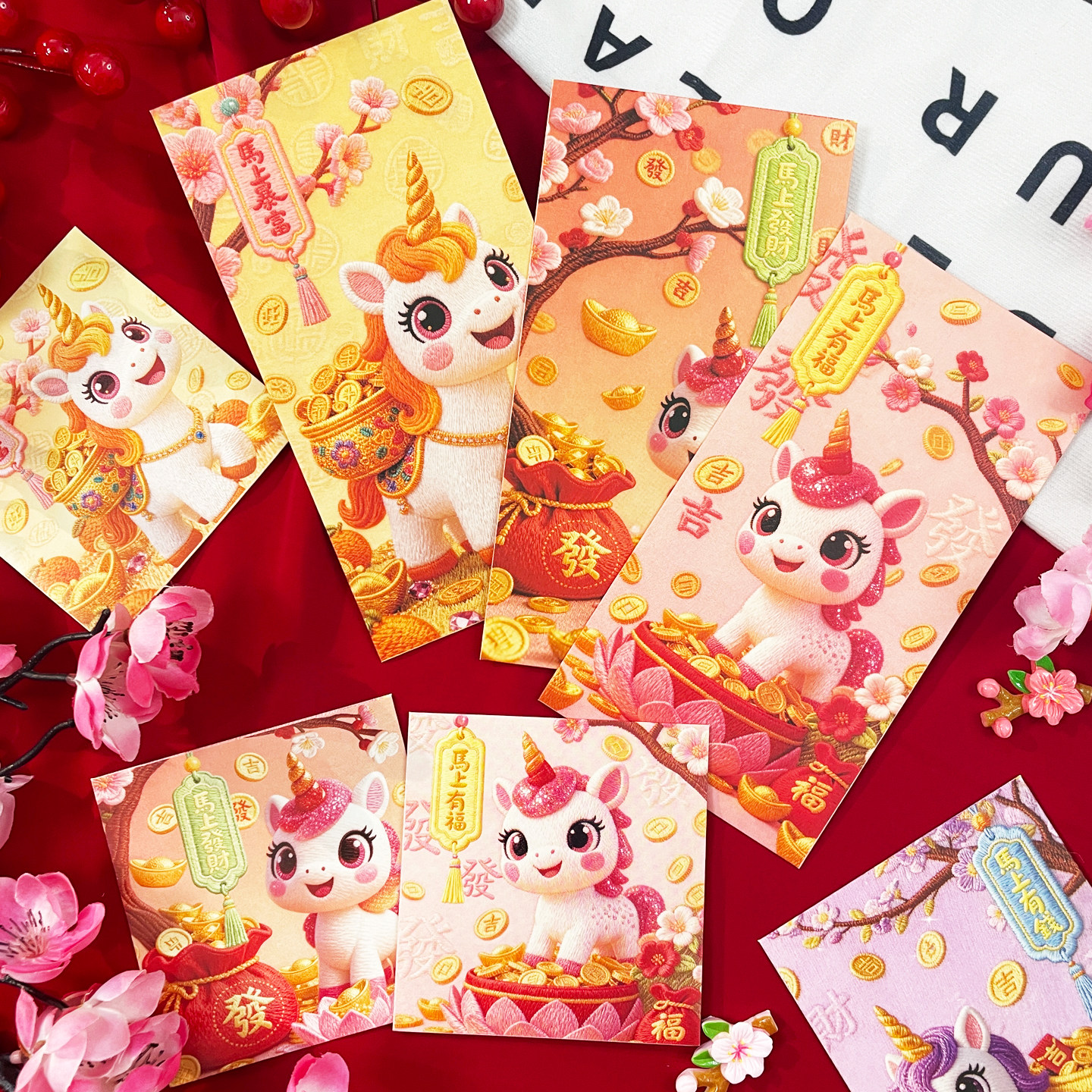 新款红包袋2026马年独角马卡通可爱创意儿童小号新年压岁利是红包,节庆用品/礼品,红包/利是封,淘宝优惠券,粉丝福利购,淘宝优惠卷