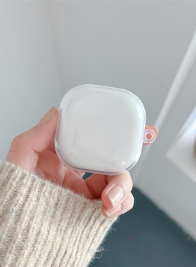 适用索尼Linkbuds Open保护套Fit Clip wfl910透明WF-L910耳机套yy2964软壳linkbudsopen保护壳yy2999