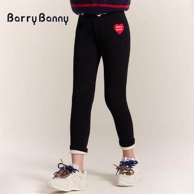 BarryBanny女童打底裤加绒紧身裤
