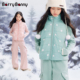 BarryBanny女童外套3M新雪丽棉服冬季 校服神器内搭中大童保暖棉衣
