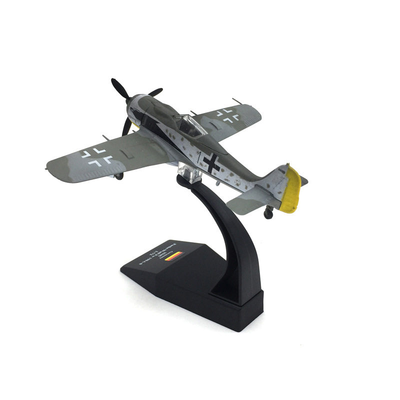 1:72百舌鸟福克沃尔夫FW-190合金战斗机模型 - 实物图