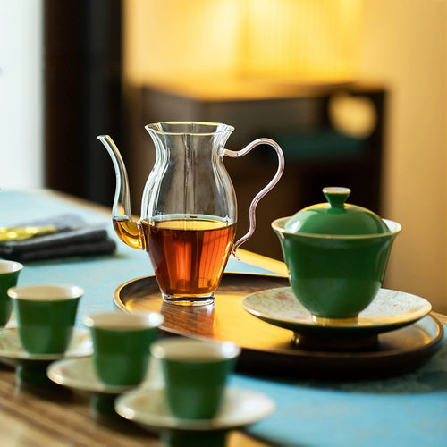 陶瓷春归燕茶具套装2026新款整套家用功夫茶具高档轻奢商务送礼