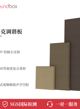 声博士 影院布艺吸声板影音室录音棚琴房吸音板 墙面装饰装修材料
