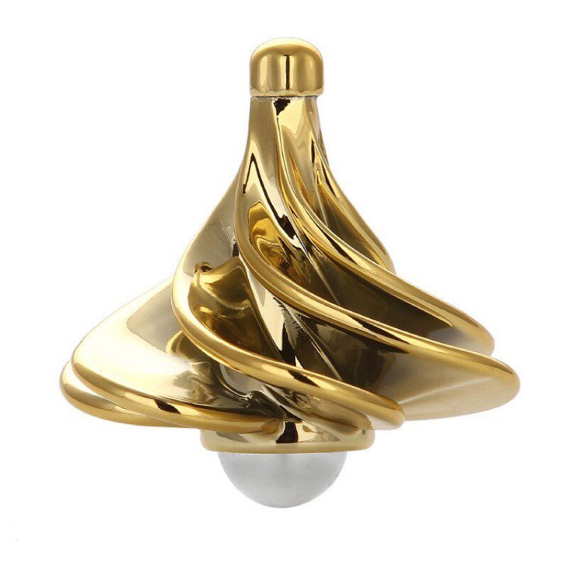 新款风动陀螺吹气旋转气动手捻魔幻炫彩磁力网红减压解压桌面玩