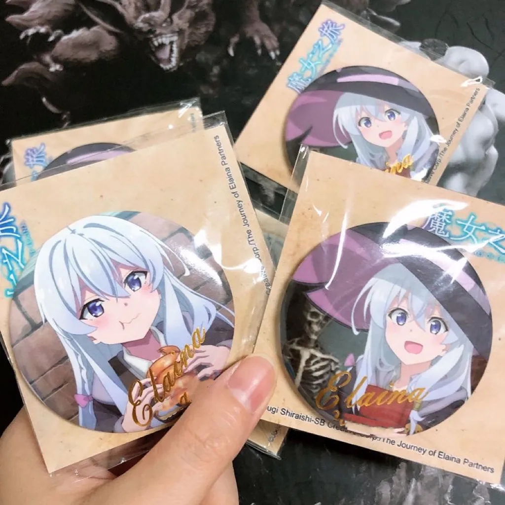 【定制】魔女之旅 马口铁徽章 伊蕾娜 烫金/吧唧动漫周边