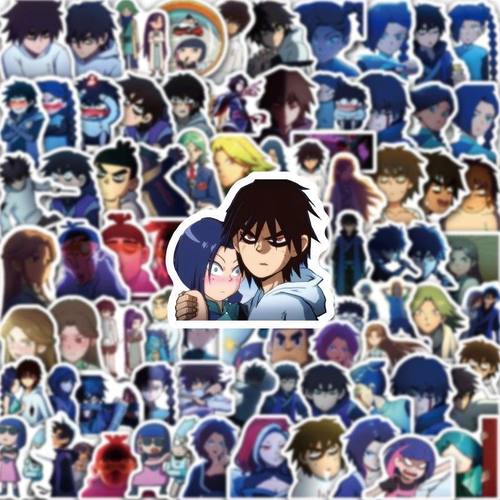 200张热销高颜值卡通国漫刺客伍六七周边手机diy手账平板装饰贴纸