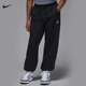 Jordan耐克男大童冬季 010 IQ2792 长裤 印花logo锥形梭织运动休闲裤