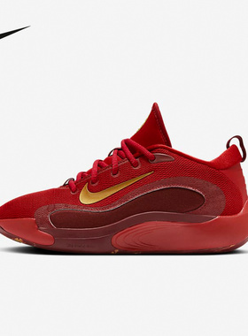 Nike耐克2025春季新款ISOFLY男女大童运动鞋实战篮球鞋FZ7298-600