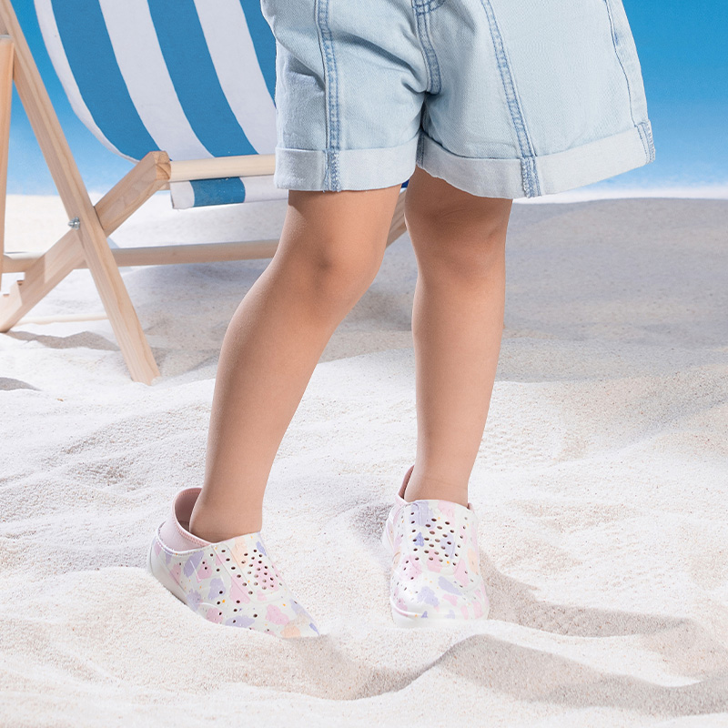 PONY波尼女童鞋新款休闲透气凉拖鞋舒适涉水鞋溯溪鞋252K1SA01PK