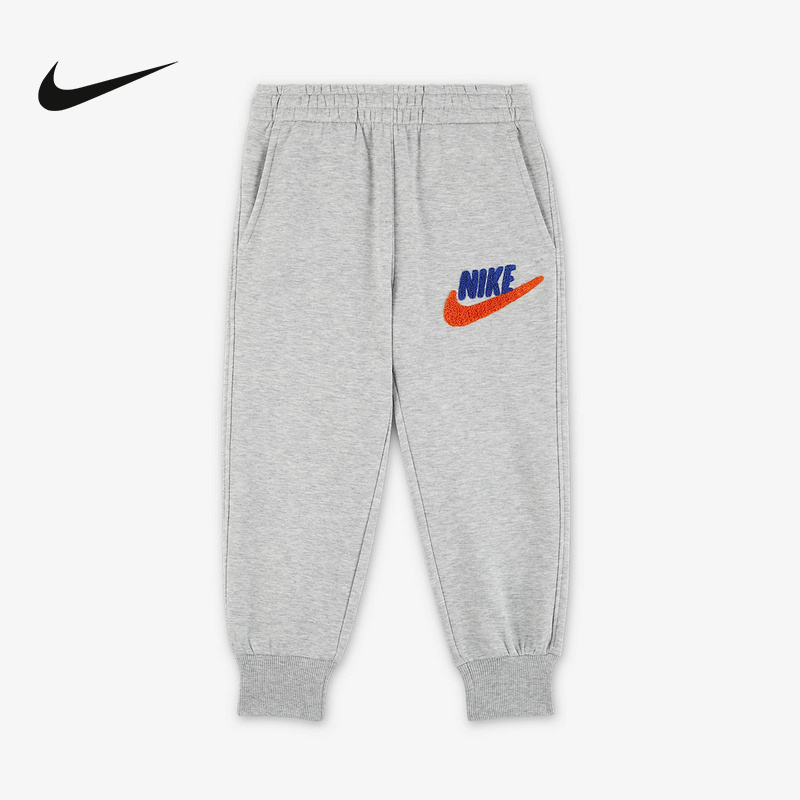 Nike耐克男女童新款透气休闲时尚运动舒适百搭针织长裤IO5967-077