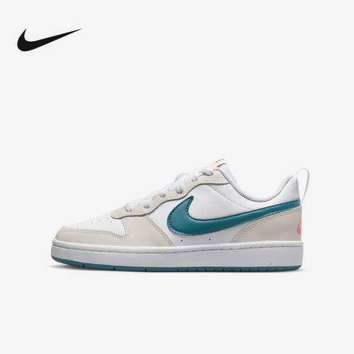 Nike耐克26春新款COURT BOROUGH LOW男女大童休闲运动板鞋BQ5448