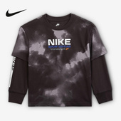 Nike耐克男子新款 070 T恤IO2759 时尚 柔软小童舒适运动休闲长袖