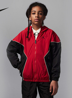 Nike耐克男大童休闲时尚百搭叠搭基础款舒适夹克外套IB8384-687