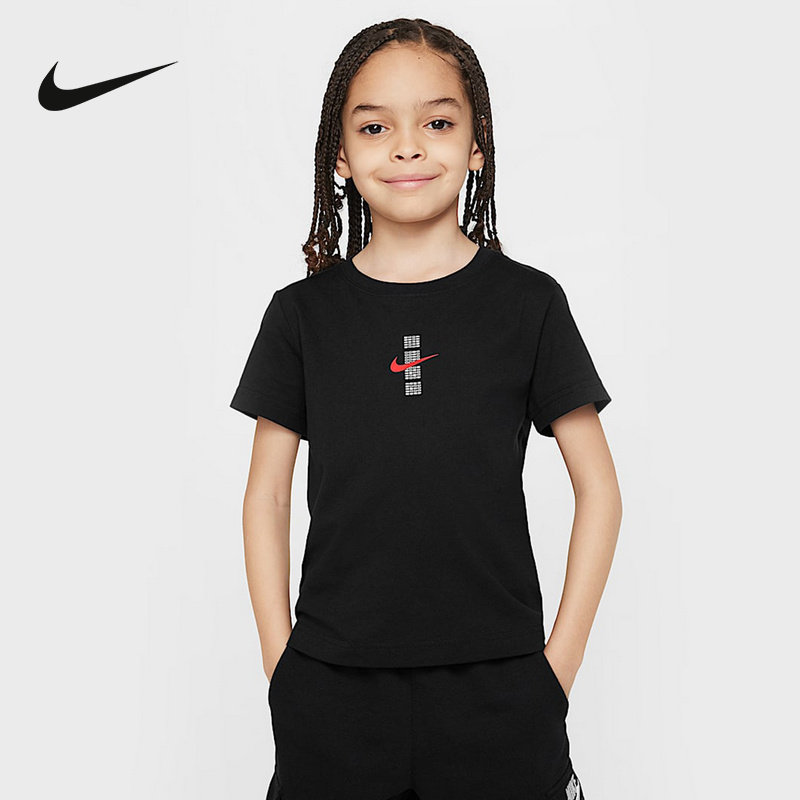 Nike耐克男短袖T恤新款潮流运动时尚百搭上衣针织衫IM4479-010,童装/婴儿装/亲子装,T恤,淘宝优惠券,粉丝福利购,淘宝优惠卷