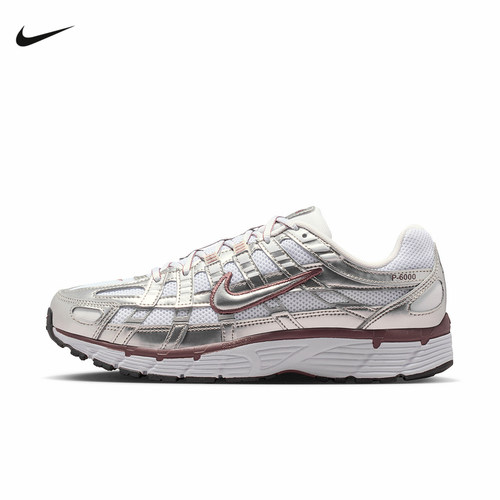 Nike耐克女鞋P-6000新款老爹鞋轻便网眼透气运动跑步鞋BV1021-110
