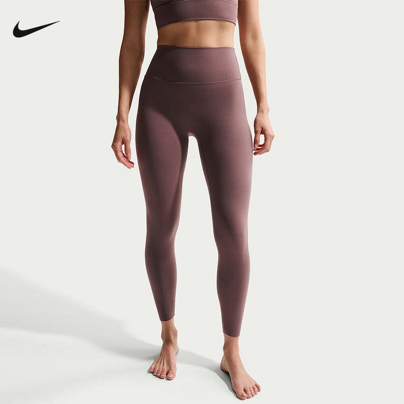 Nike耐克女子紧身裤速干高腰九分裤跑步健身裤训练长裤II5234-502