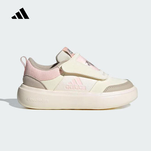 KJ8727 ST运动鞋 adidas阿迪达斯男女小童魔术贴休闲鞋 2025冬PARK