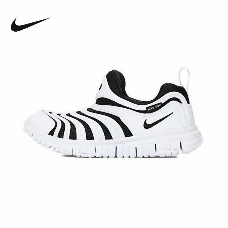 NIKE耐克Dynamo Free毛毛虫幼童运动鞋25夏小童休闲鞋IB7245-100