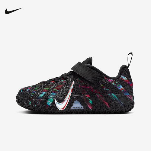 Nike耐克2025冬新款莫兰特3幼童轻便实战篮球鞋运动鞋IF1796-001