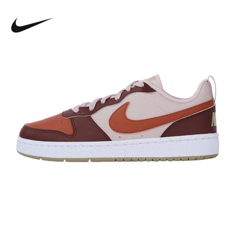 Nike耐克童运动鞋新款休闲COURT BOROUGH低帮轻便板鞋DV5456-603