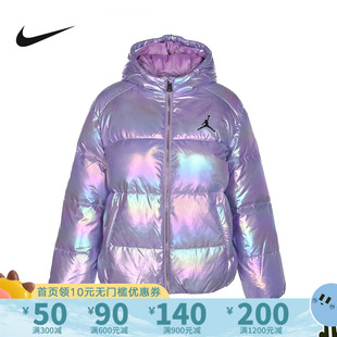 新款 Nike耐克2023年冬季 男女大童连帽保暖休闲运动羽绒服FB0023