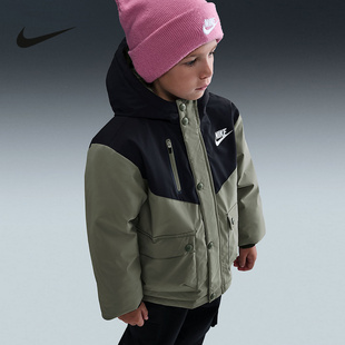 320 百搭羽绒服休闲舒适保暖外套IQ9934 Nike耐克男女童短款 新款