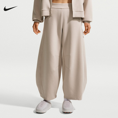 NIKE耐克24.7系列女裤秋宽松高腰运动裤阔腿裤休闲长裤IR1933-236