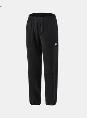 NIKE耐克大童2025新款ACG户外运动休闲摇粒绒收口长裤HQ9614-010