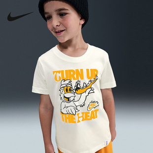 百搭T恤HV5202 针织衫 133 休闲舒适运动短袖 Nike耐克童装