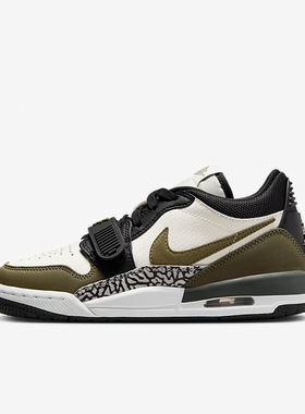 NIKE耐克大童新款Jordan AJ312低帮复古休闲篮球鞋CD9054-120