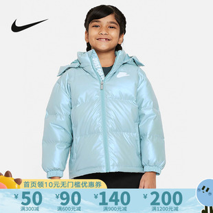 女童幼童羽绒服夹克保暖外套防泼水FZ1960 Nike耐克2023年冬季 新款