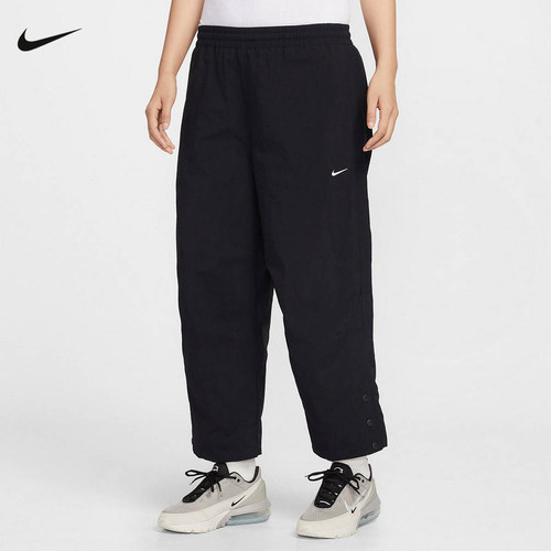 NIKE耐克女裤2026春新款运动裤宽松直筒裤梭织休闲长裤IF0221-010