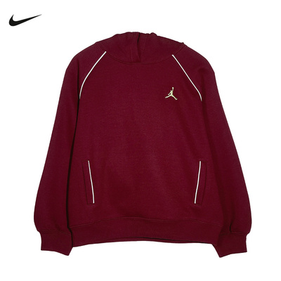 NIKE耐克JORDAN女童2026新年款马年红色卫衣针织套头衫IR8009-644