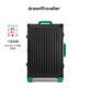 梦旅者全铝镁合金拉杆箱旅行箱行李箱高级感密码 箱20寸登机箱男女