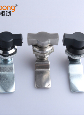 dinbongMS714-1-2-3-4-5电柜箱T型不锈钢转舌锁 MS722开关柜门锁