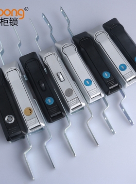 dinbong MS828天地连杆锁 开关控制配电柜门锁 MS460工业铁皮柜锁
