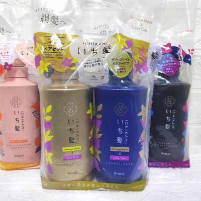 嘉娜宝肌美精洗发水护发素