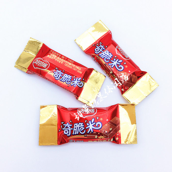 好邻居奇脆米牛奶巧克力散装糖果休闲零食结婚庆喜糖办公室