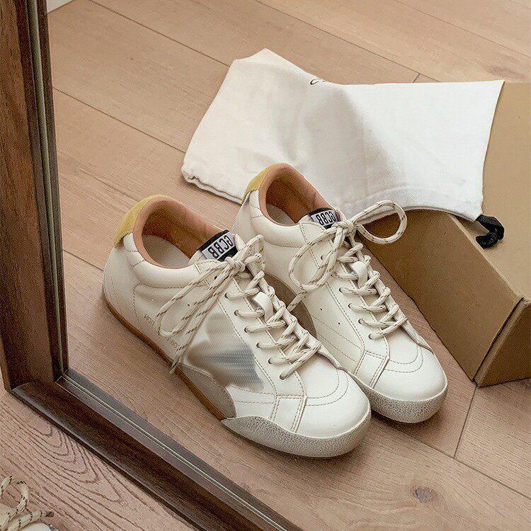 德训鞋女厚底2026春季新款韩系拼色女鞋百搭内老爹鞋运动鞋子
