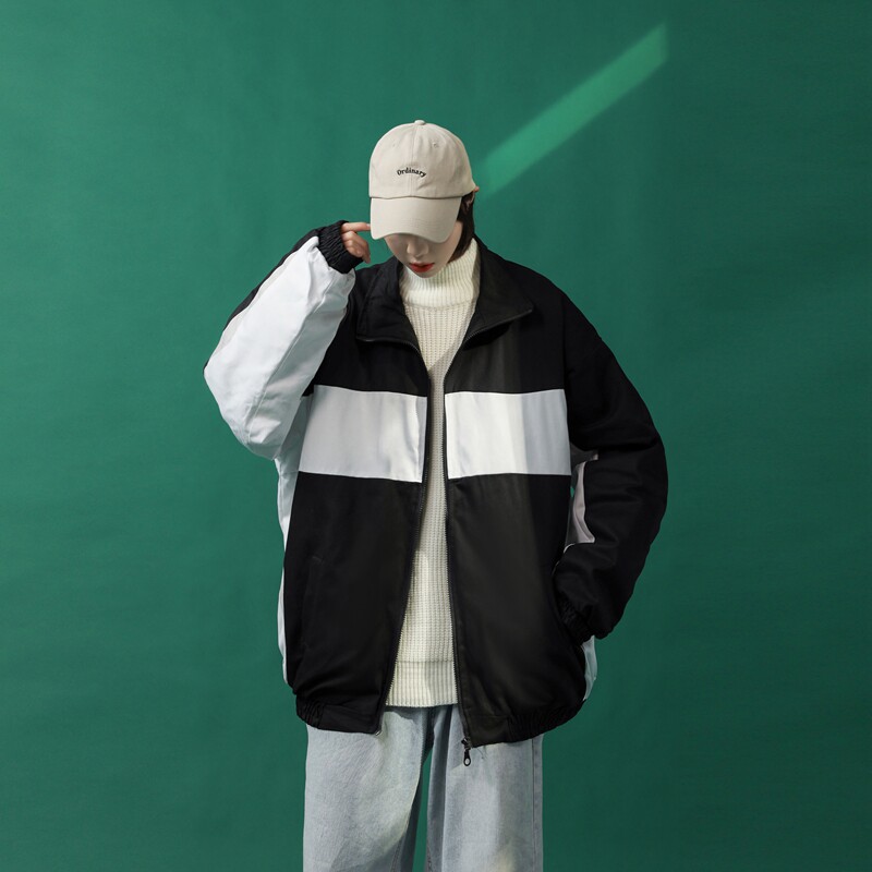 XZ216-BK84-P58【棉衣】21中性男女情侣棒球服棉衣棉袄外套控75,男装棉衣,星座716-5（原216-1）