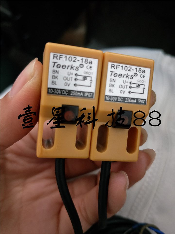 热销全新Teerks接近开关传感器RF102-18a【实物拍摄】