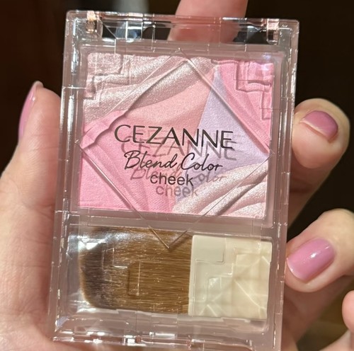 保税 日本Cezanne倩丽/倩丽诗多色渐变腮红盘高光阴影提亮修容