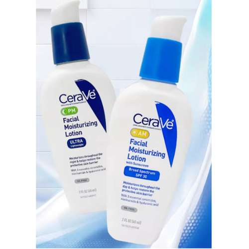 CeraVe适乐肤面部保湿AM/PM乳液60ml防晒舒缓提亮 美版